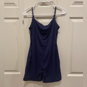 women’s spaghetti strap romper - M